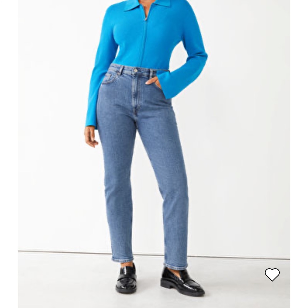 & Other Stories - Favourite Cut Jeans - Organic Cotton - USA size 29